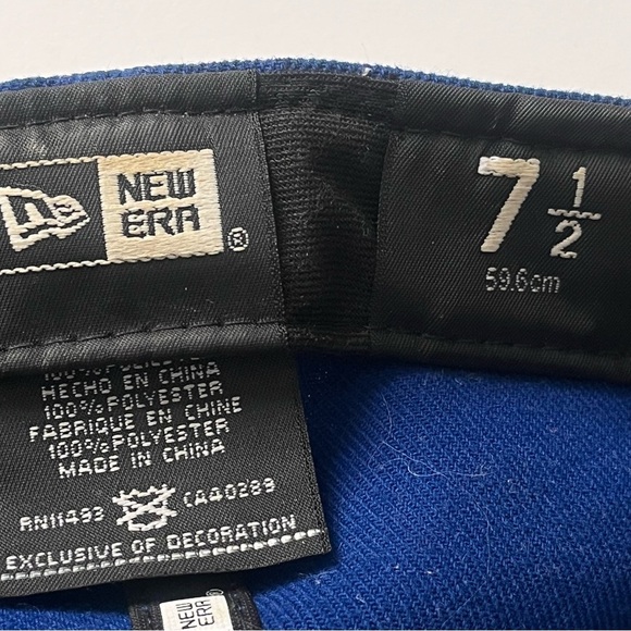 Chicago Cubs Official MLB Players On-Field Cap New Era 59FIFTY Size 7.5 Fitted - Picture 3 of 5